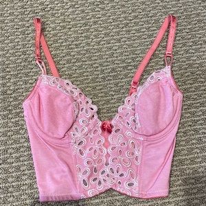 Pink Corset Top